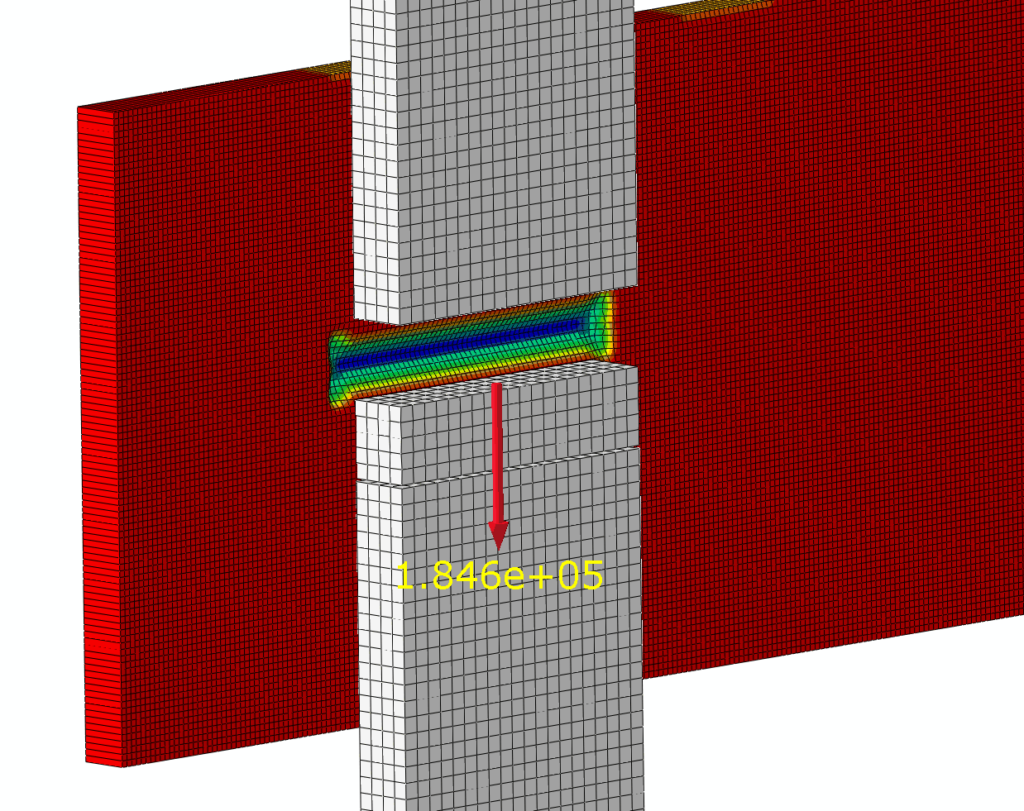 fea-corroded plate