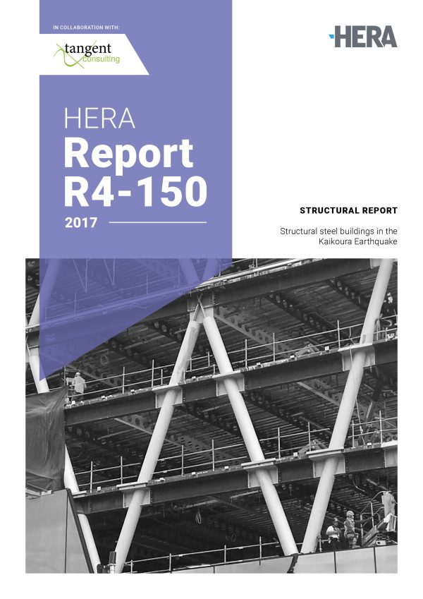 HERA R4-150: The seismic performance of structural steel buildings in the 2016 Kaikoura earthquake