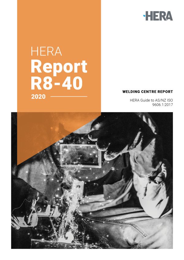 HERA Report R8-40: HERA guide to AS/NZS ISO 9606.1:2017