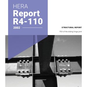 HERA R4-110: Finite element analysis of the sliding hinge joint