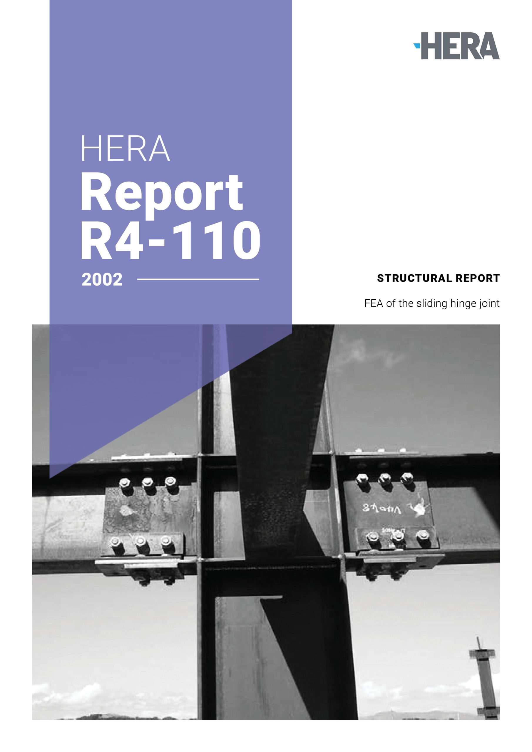 HERA R4-110: Finite element analysis of the sliding hinge joint