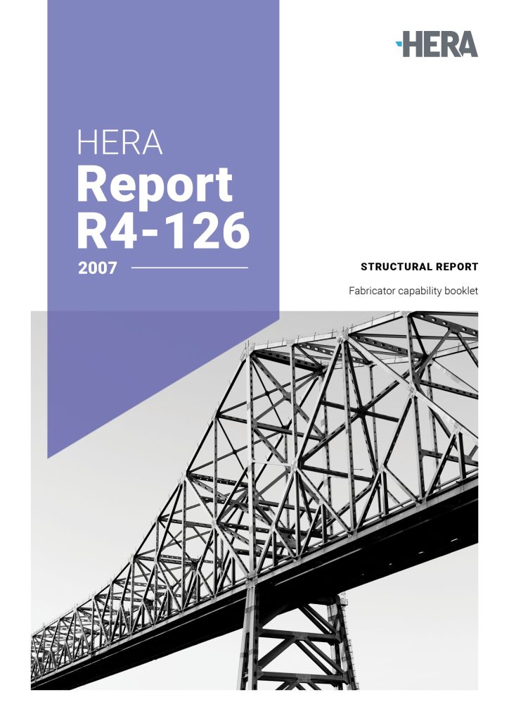 HERA R4-126: Bridge fabricators capability booklet - 2nd edition