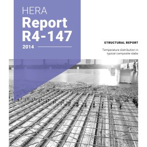 HERA R4-147: Temperature distribution in typical composite slabs under standard temperature-time fire condition