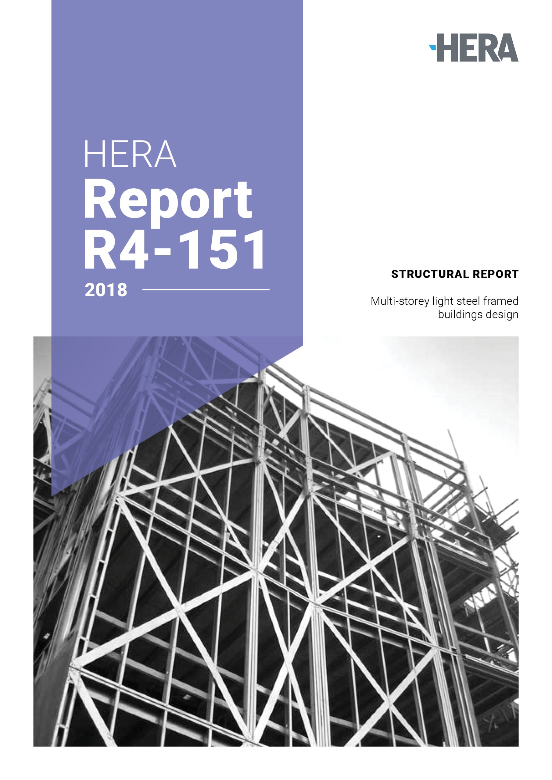 HERA R4-151: Specific design for multi-storey light steel framed buildings