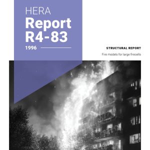 HERA R4-83: Fire models for large firecells