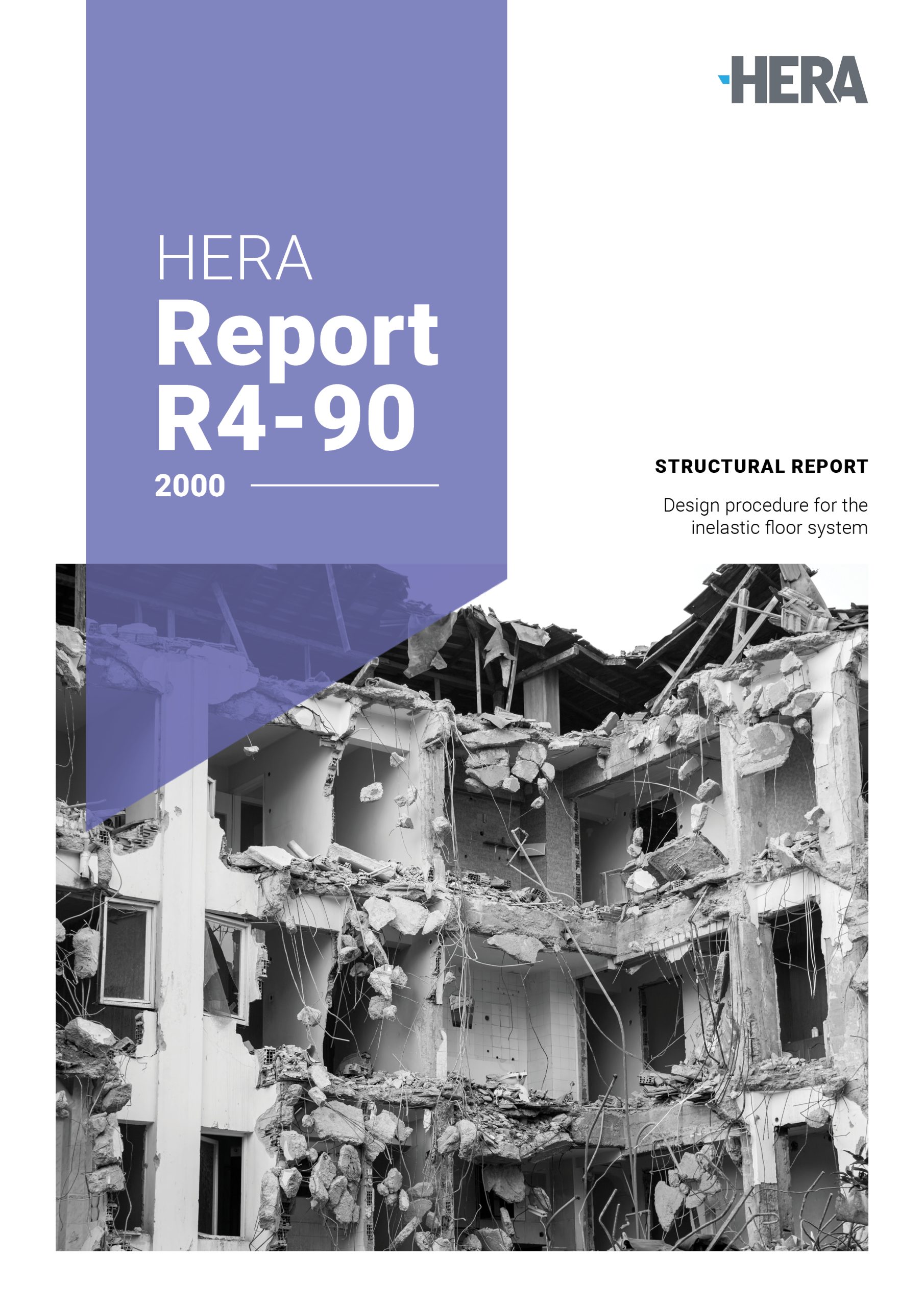 HERA R4-90: Draft for development: rev 2: design procedure for the inelastic floor system