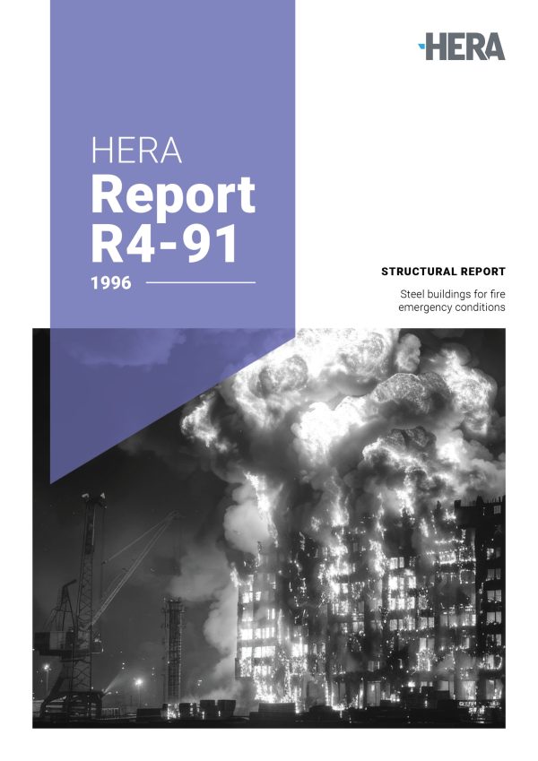 HERA R4-91: Notes prepared for a seminar on design of steel buildings for fire emergency conditions