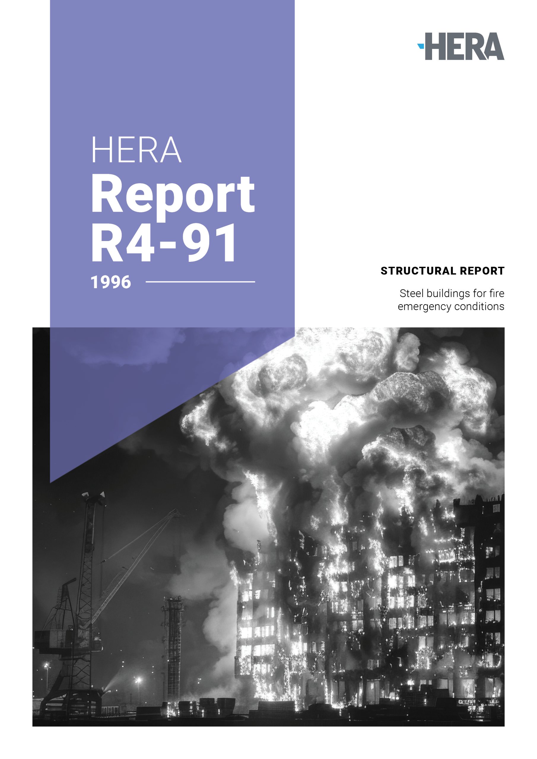 HERA R4-91: Notes prepared for a seminar on design of steel buildings for fire emergency conditions
