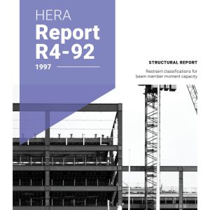 HERA R4-92: Restraint classifications for beam member moment capacity determination to NZS 3404
