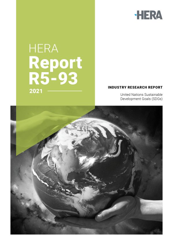 HERA Report R5-93: HERA's role in progressing the United Nations Sustainable Development Goals (SDGs)