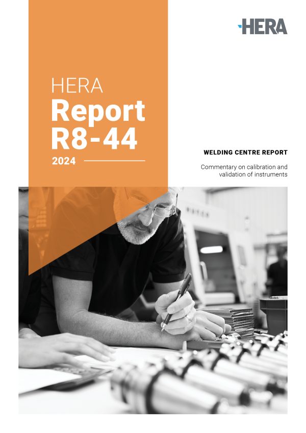 HERA Report R8-44: commentary on calibration and validation of instruments used in steel construction