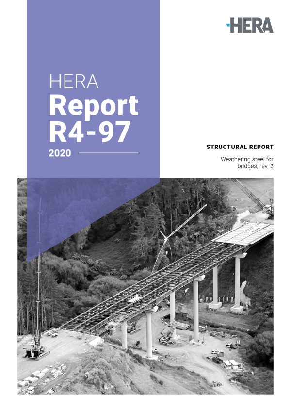 HERA R4-97: Aotearoa New Zealand weathering steel guide for bridges - rev. 3